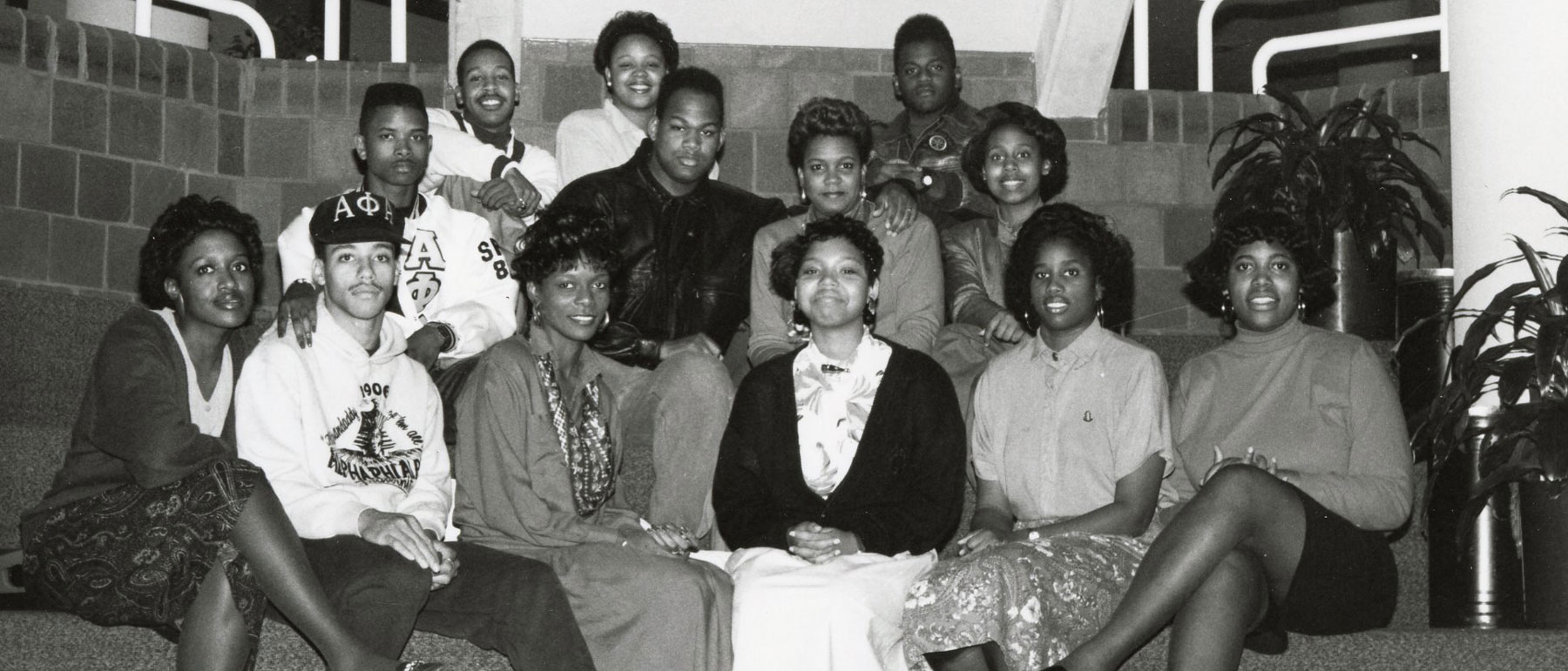 members of the black caucus at v.c.u. in the year 1990